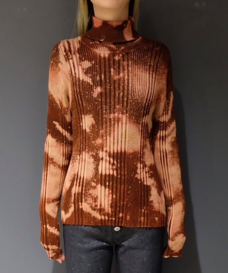 Vintage   Bleach Turtle Knit  4