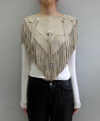 Vintage   Suède Cape