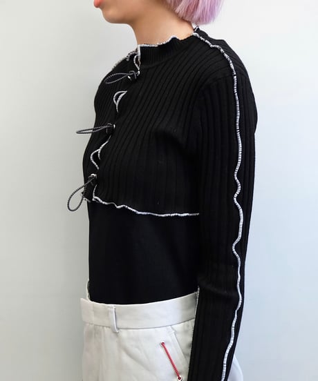 Remake Drawcord Knit 2