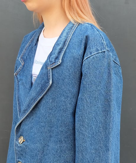 Vintage   Denim Tailored Jacket