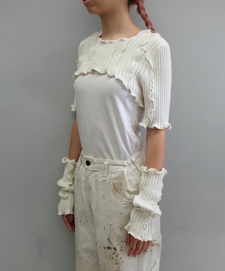 Remake Frill line Arm Tops