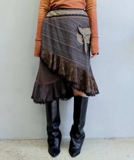 shury labyrins ポケット付きスカート CATEGORY Pants & Skirt | Shury