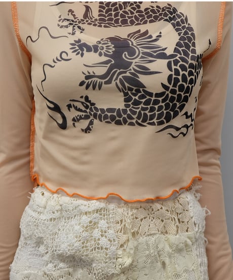 Vintage   See-through Tops