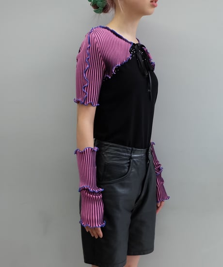 Remake Frill line Arm Tops