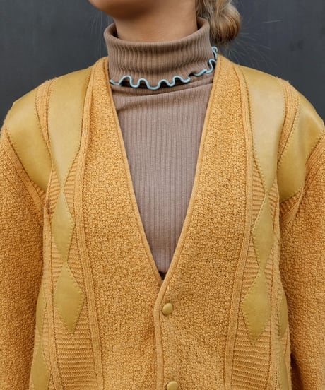 Vintage  Knit  Cardigan