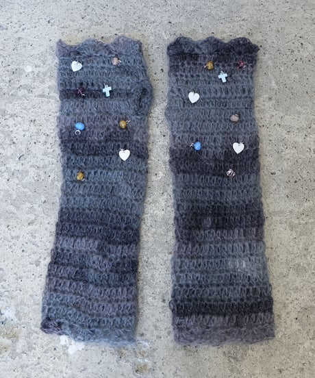 Labyrins Mohair Knit Glove