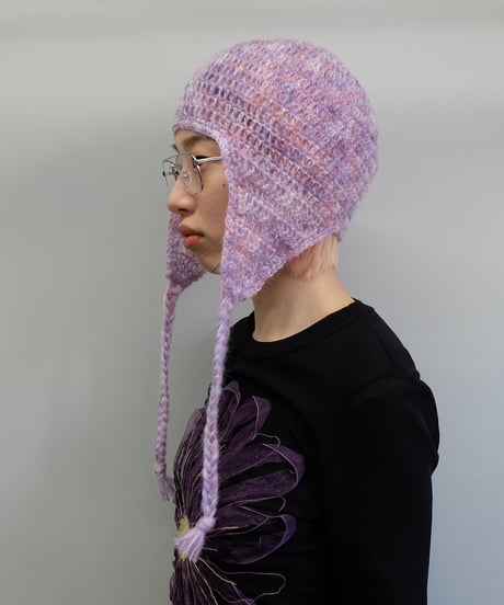 Labyrins   Knit Ear Flap Hat 3