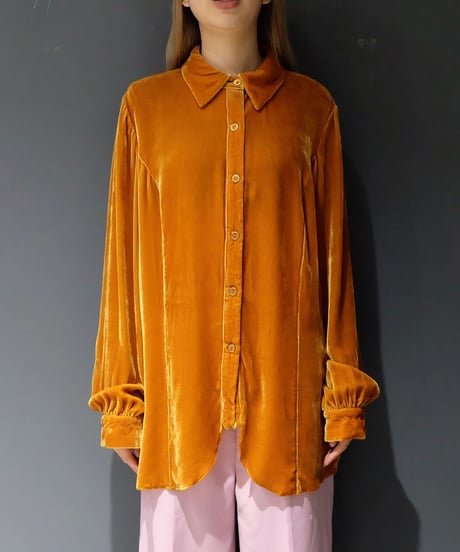 Vintage   Velours Shirt