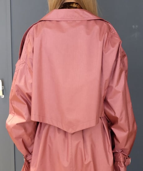 Vintage   Shiny Trench Coat
