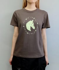 Labyrins Dont Cry Horse Zip Hoodie Brown | Shury