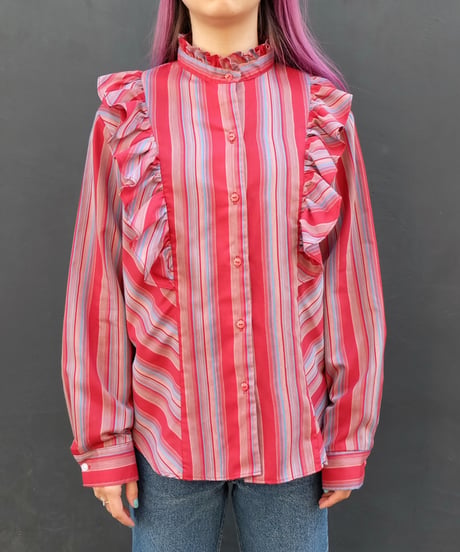 Vintage   Frill Shirt