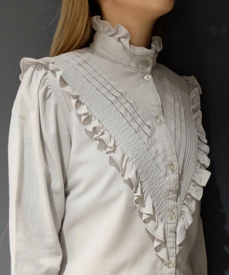 Vintage   Frill Design Shirt