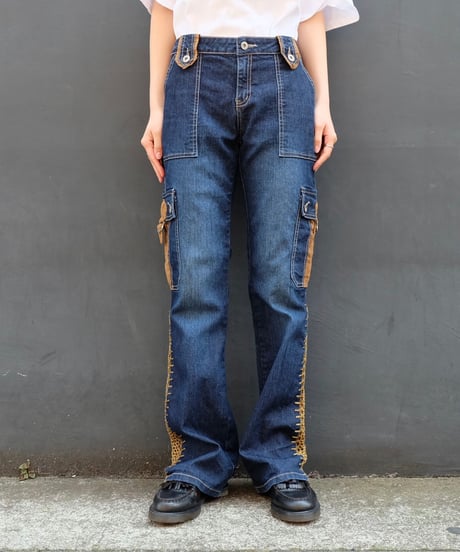 Vintage   Denim Frea pants
