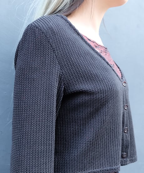 Vintage   Short Cardigan