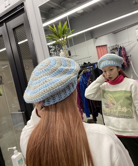 Labyrins   Spiral Knit Tam