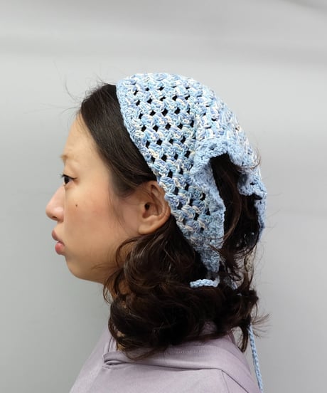 Labyrins  Crochet Bandana 1