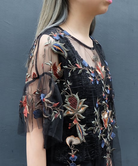 Vintage   See-through Tops