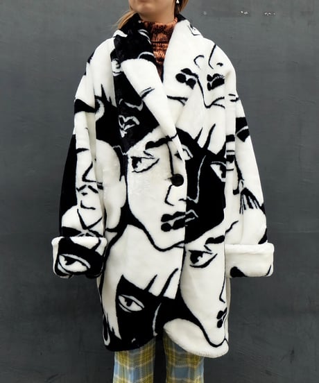 Vintage   Fake Fur Coat