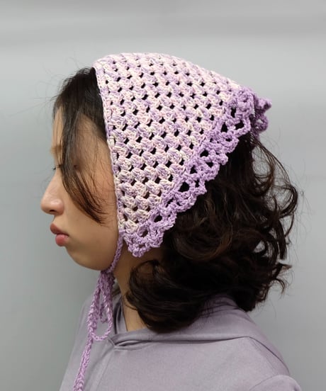 Labyrins  Crochet Bandana 2