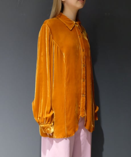 Vintage   Velours Shirt