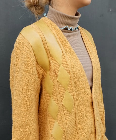 Vintage  Knit  Cardigan