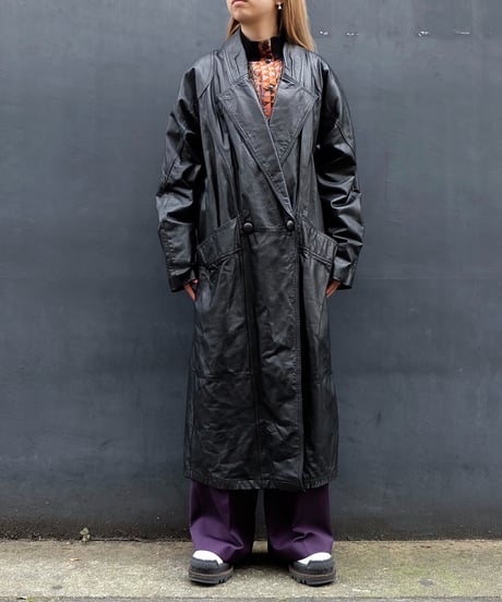 Vintage   Leather Coat 1