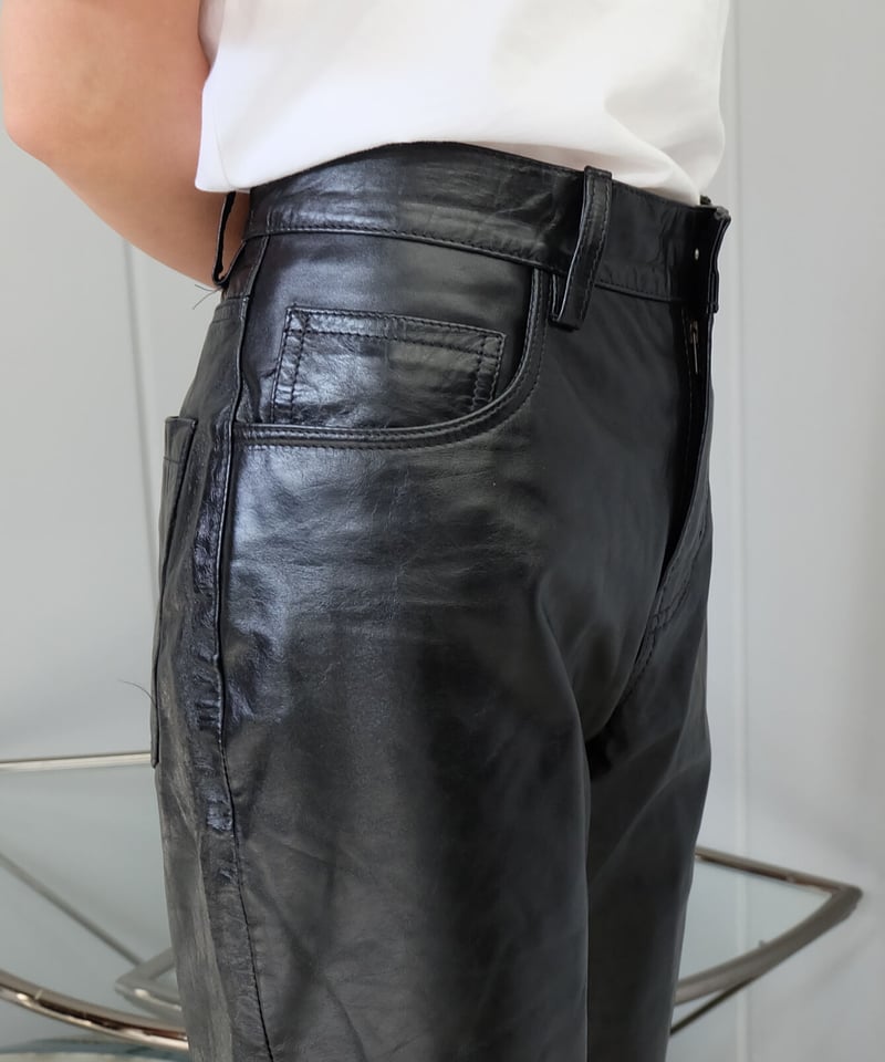 Vintage Leather Pants | Shury