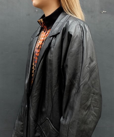 Vintage   Leather Coat 2