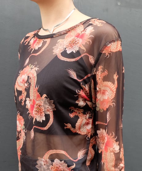 Vintage   See-through Tops