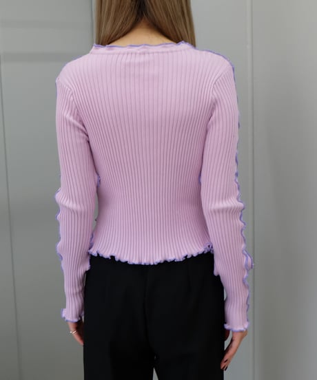 Frill Line Cardigan