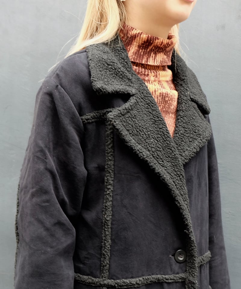 Vintage Fake Mouton Coat | Shury Vintage Fake Mouton Coat | Shury
