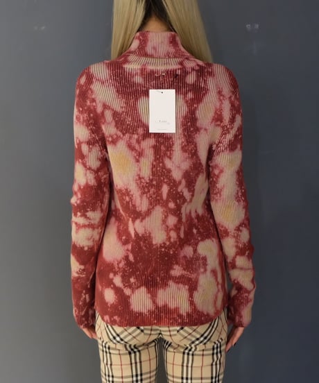 Vintage   Bleach Turtle Knit  2