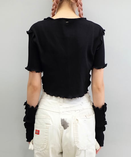 Remake Frill line Arm Tops