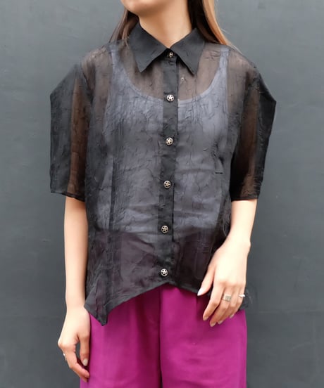 Vintage  She-through Shirt