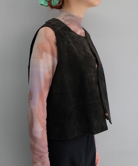 Vintage   Suède Vest