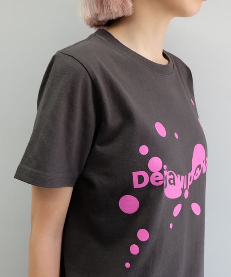 Labyrins   Dot  Tshirt   Charcoal