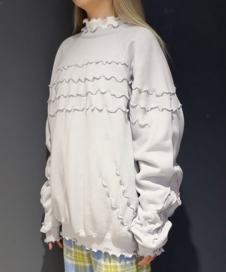 Vintage  Frill  Sweat