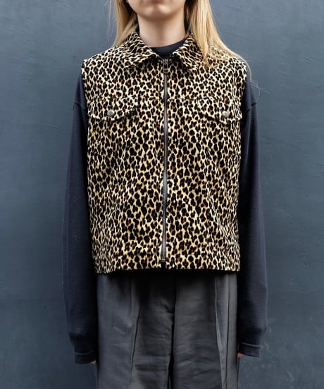 Vintage   Leopard Vest