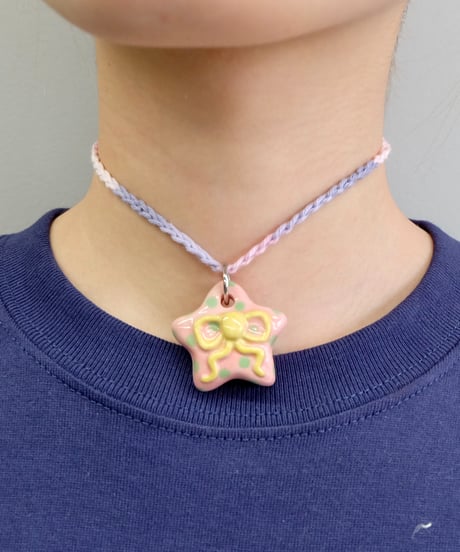 Labyrins x Sugascoop Ceramic necklace 14