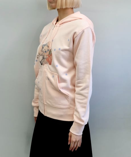 Labyrins x Sugascoop Squeak1 Hoodie L.pink