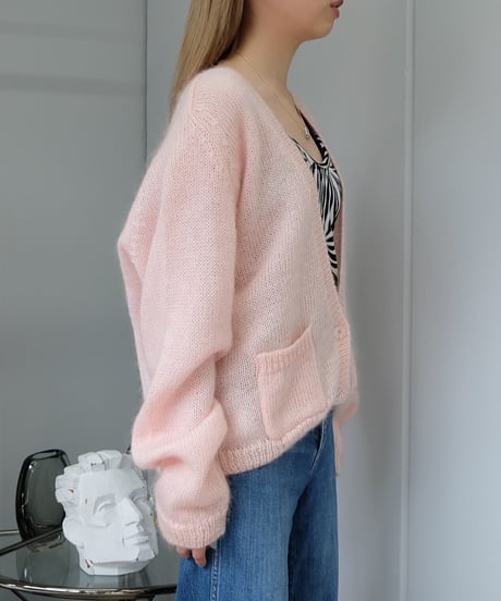 Vintage   Mohair Knit Cardigan