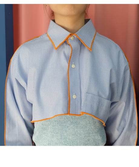 Remake   Line Short Shirt