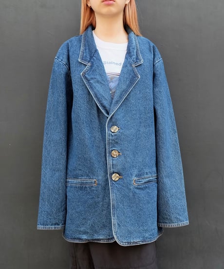 Vintage   Denim Tailored Jacket