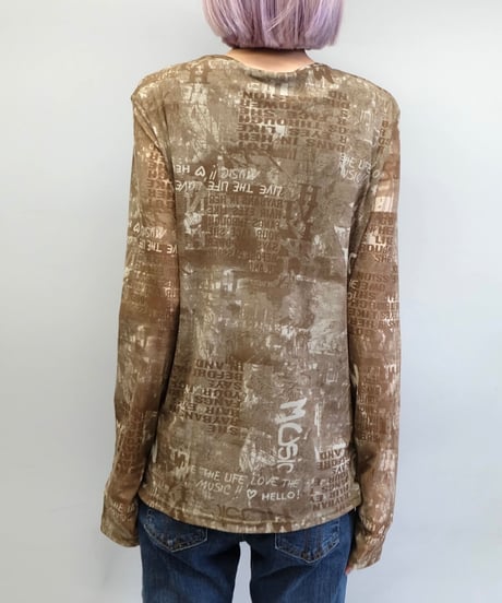 Vintage   See-through Tops