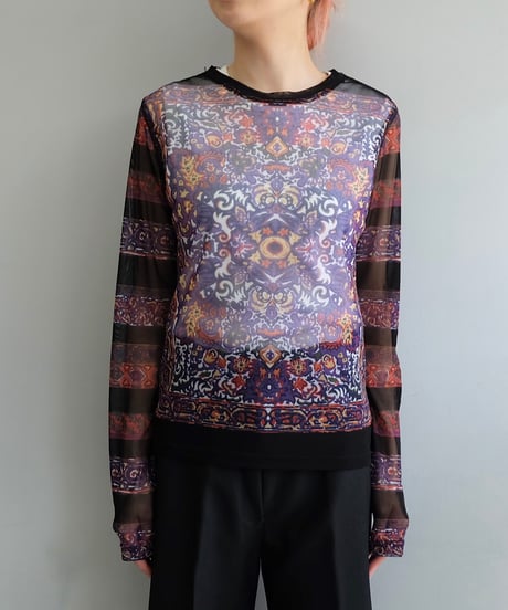 Vintage   See-through Tops