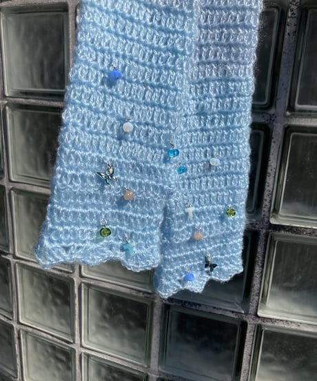 Labyrins Mohair Knit Glove