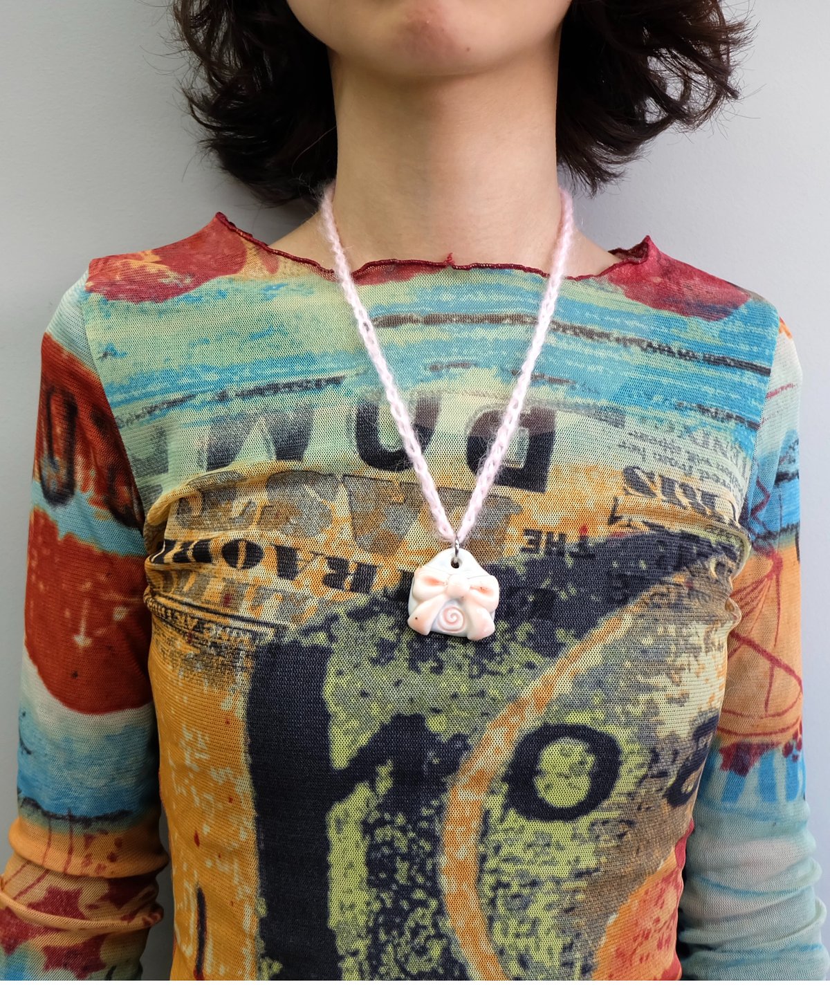 Labyrins x Sugascoop Ceramic necklace 3 | Shury