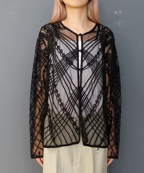 Vintage   See-through Tops