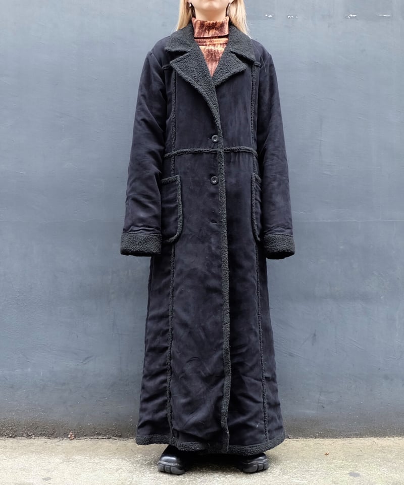 Vintage Fake Mouton Coat | Shury Vintage Fake Mouton Coat | Shury
