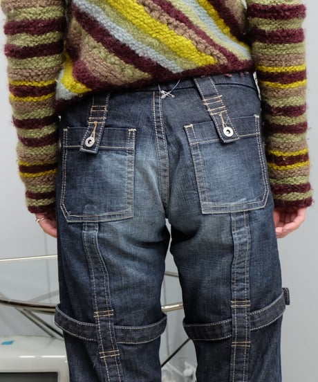 Vintage   Design Denim Pants
